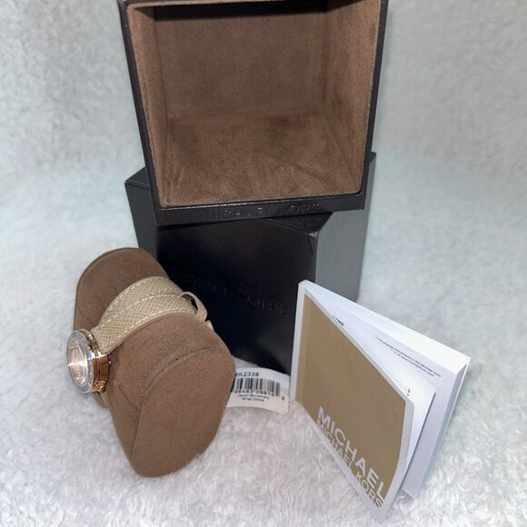Brand New Michael Kors Khaki Mini Madison Ladies Watch - Brand New, Never worn. main image 4